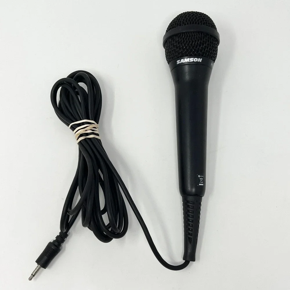 Samson Dynamic Microphone Black Wired‎ 3.5mm Mini Jack Unidirectional R10S
